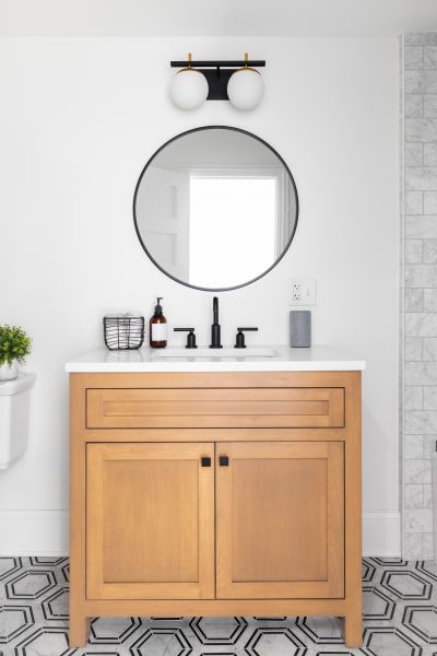 Custom Vanity Installation in Cleburne