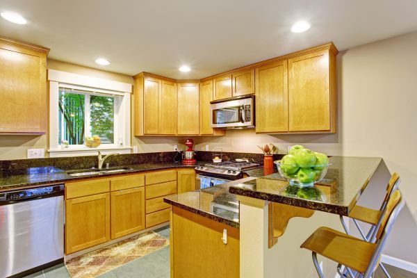 Maple Kitchen Cabinet Service in Cleburne